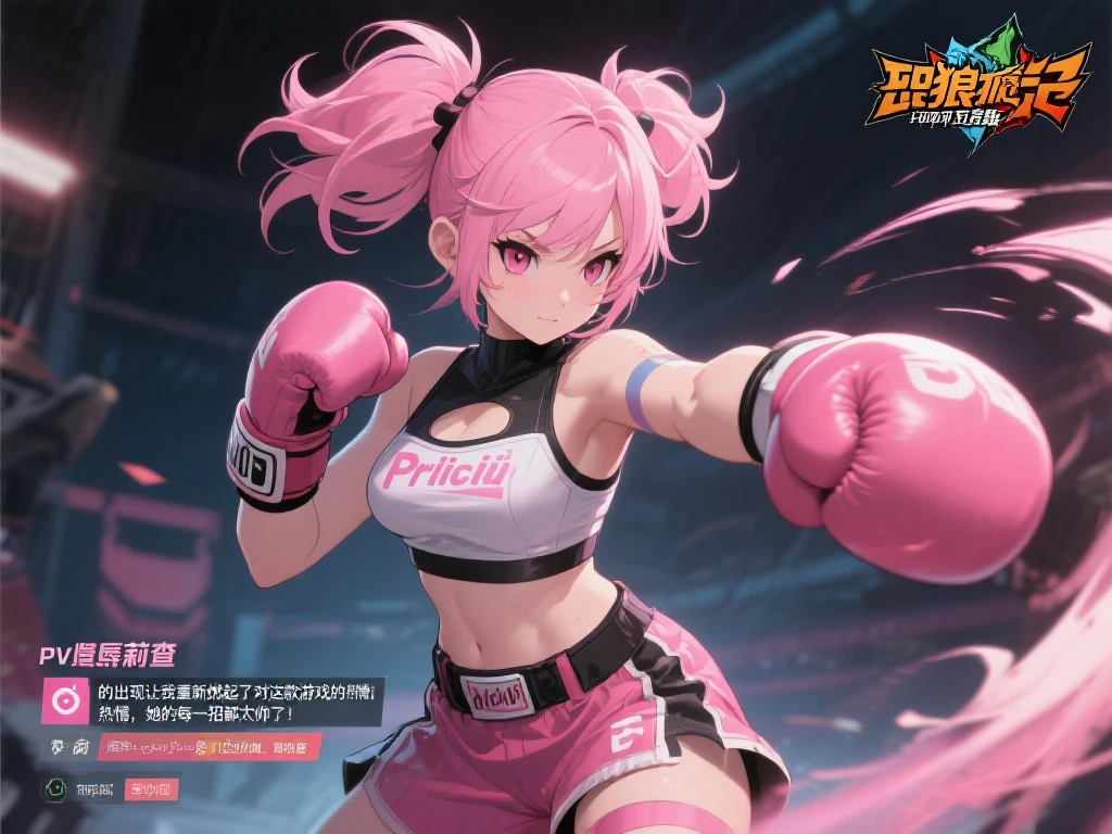《饿狼传说：群狼之城》普莉查角色PV：粉色风暴，拳击少女登场！